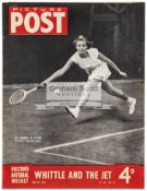 An interesting collection of photographs and magazines relating to tennis fashions in the 1940's,