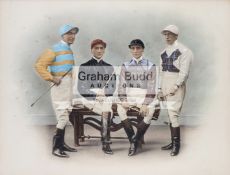The four crack jockeys of the 1920's Steve Donoghue, Brownie Carslake, Joe Childs,
