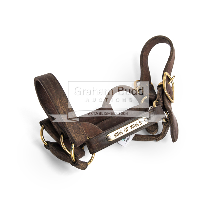 A leather halter for King of Kings, the 1998 2000 Guineas winner,