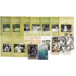 Wimbledon Finals day programmes dating from 1968 to 1976 sold together with Davis Cup programme 18