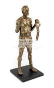 Carl Payne (contemporary) THE BOXER HENRY COOPER the plinth signed & dated 2012,