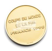 FIFA World Cup France 1998 participation medal,
