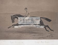 After Basil Nightingale (British, 1864-1940) BENDIGO AND TOM CANNON Victorian monochrome print,
