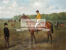 John Alfred Wheeler senior (1821-1903) ORMONDE WITH FRED ARCHER UP AND THE TRAINER JOHN