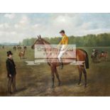 John Alfred Wheeler senior (1821-1903) ORMONDE WITH FRED ARCHER UP AND THE TRAINER JOHN