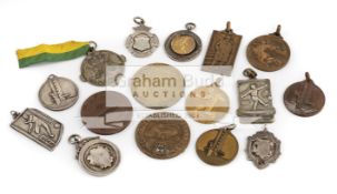 Collection of 15 World Cup and other football medals,