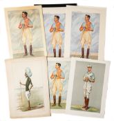 Two Vanity Fair prints of Polo personalities, Unframed, comprising: "Patiala",