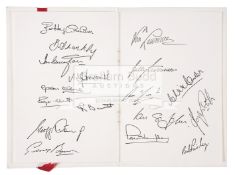 A Liverpool FC Football League First Division Champions Season 1965-1966 Celebration Dinner held at