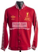 Sammy Lee Liverpool FC 1978 European Cup Final tracksuit top,