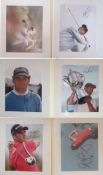 Photograph album containg 30 signed photographs of European Ryder Cup players from 1997 to 2016,