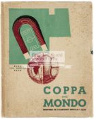 FIFA 1934 World Cup official report "Coppa del Mondo Cronistoria del II Campionato Mondiale di