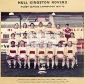 A collection of Rugby League memorabilia,