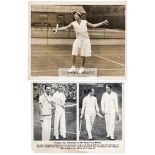 1932 Wimbledon programme for Tuesday June 28th sold together with a b & w photograph of Men's