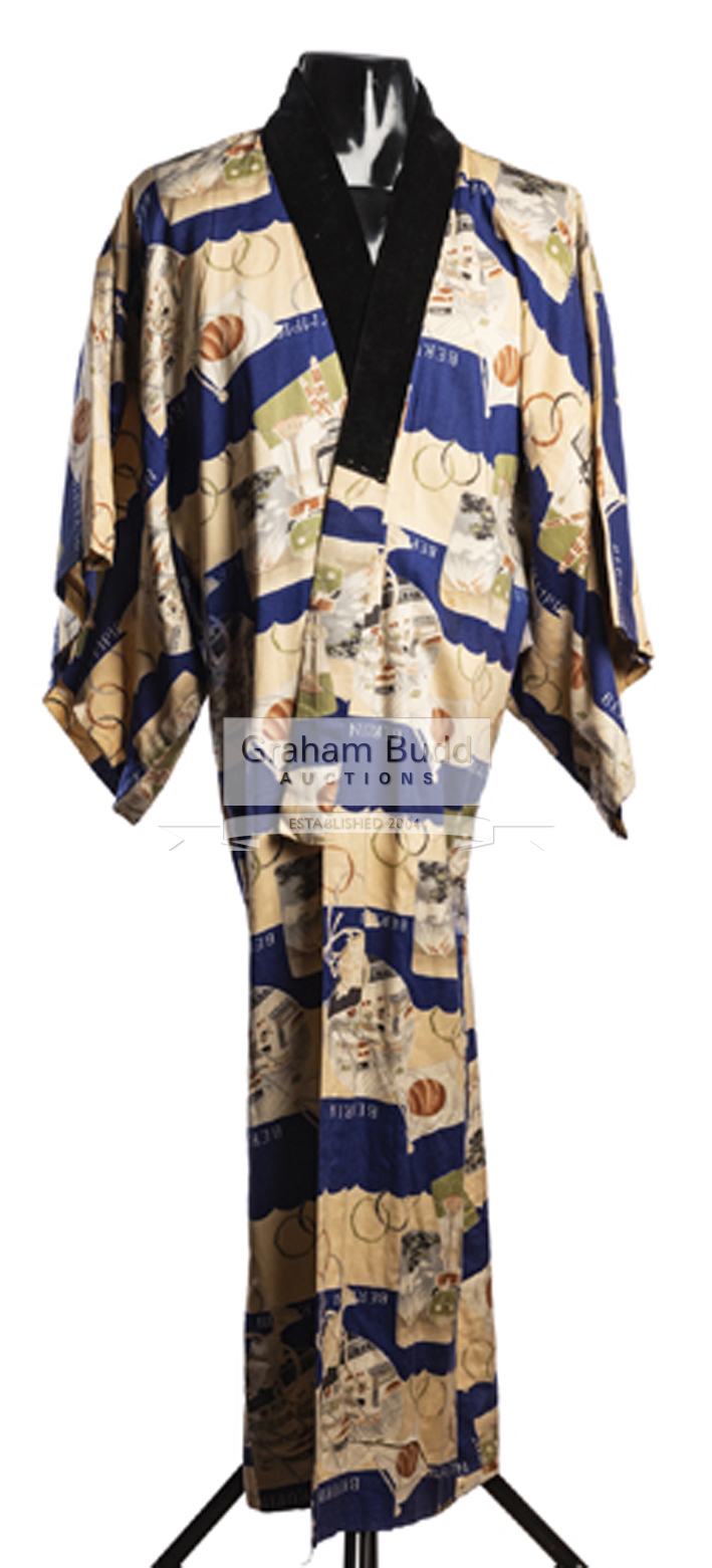 Japanese kimono, a souvenir of the 1936 Berlin Olympic Games,