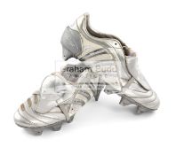 A pair of David Beckham Real Madrid football boots circa 2006, Unworn,