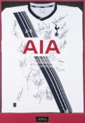 Multi-signed Tottenham Hotspur legends shirt,