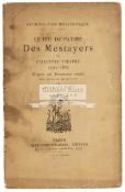 “Le Jeu de Paume des Mestayers ou L'Illustre Theatre 1595-1883” by Auguste Vitu,