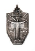 A 1938 FIFA World Cup Final runners-up medal awarded to an unknown Hungary player in the match v