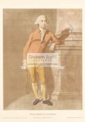 Monsieur Masson, the Tennis Player, handcoloured print edition of 150,