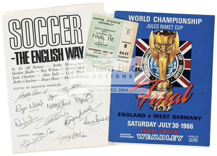 1966 World Cup autographs and memorabilia,