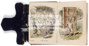 Mr Punch's Pocketbook, dated 1880, illustrated by Charles Keene,