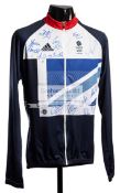 A signed London 2012 Olympic Games Team GB cycling jersey,