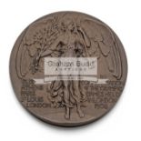 A rare bronze 1908 London Olympic Games Donors Participation medal presented to dignitaries and
