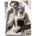 Fred Perry (British, 1909 - 1995) tennis related memorabilia including photographs, autographs,