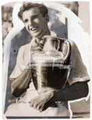 Fred Perry (British, 1909 - 1995) tennis related memorabilia including photographs, autographs,