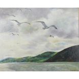 Thurrel P, Twentieth Century British, Seagulls.