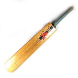 Sporting memorabilia: A signed Lillywhite Frowd cricket bat