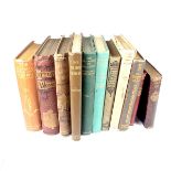 Books: A collection of hardback novels, late 19th/ 20th century.