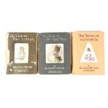 A group of three Beatrix Potter books.