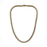 9 ct yellow gold necklace.