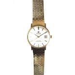 Tissot Visodate Seastar Seven 9 ct yellow gold watch.