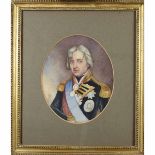 After John Hoffner, Watercolour Lord Horatio Nelson,