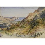 Lear, Edward 1812-1888 British, Calvi Corsica.