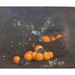 Wood, Eleanor Stuart 1857-c1912 British, Still Life Oranges.