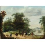 Manner of Zuccarilli, Francesco 1702-1788 Italian, Rural Idyll.