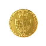 Gold Spade Guinea coin.