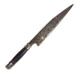 A Spanish Mediterranean dagger, 18th/19th century.