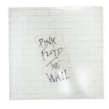Music memorabilia: Signed Pink Floyd 'The Wall' gatefold vinyl album, circa 1981.