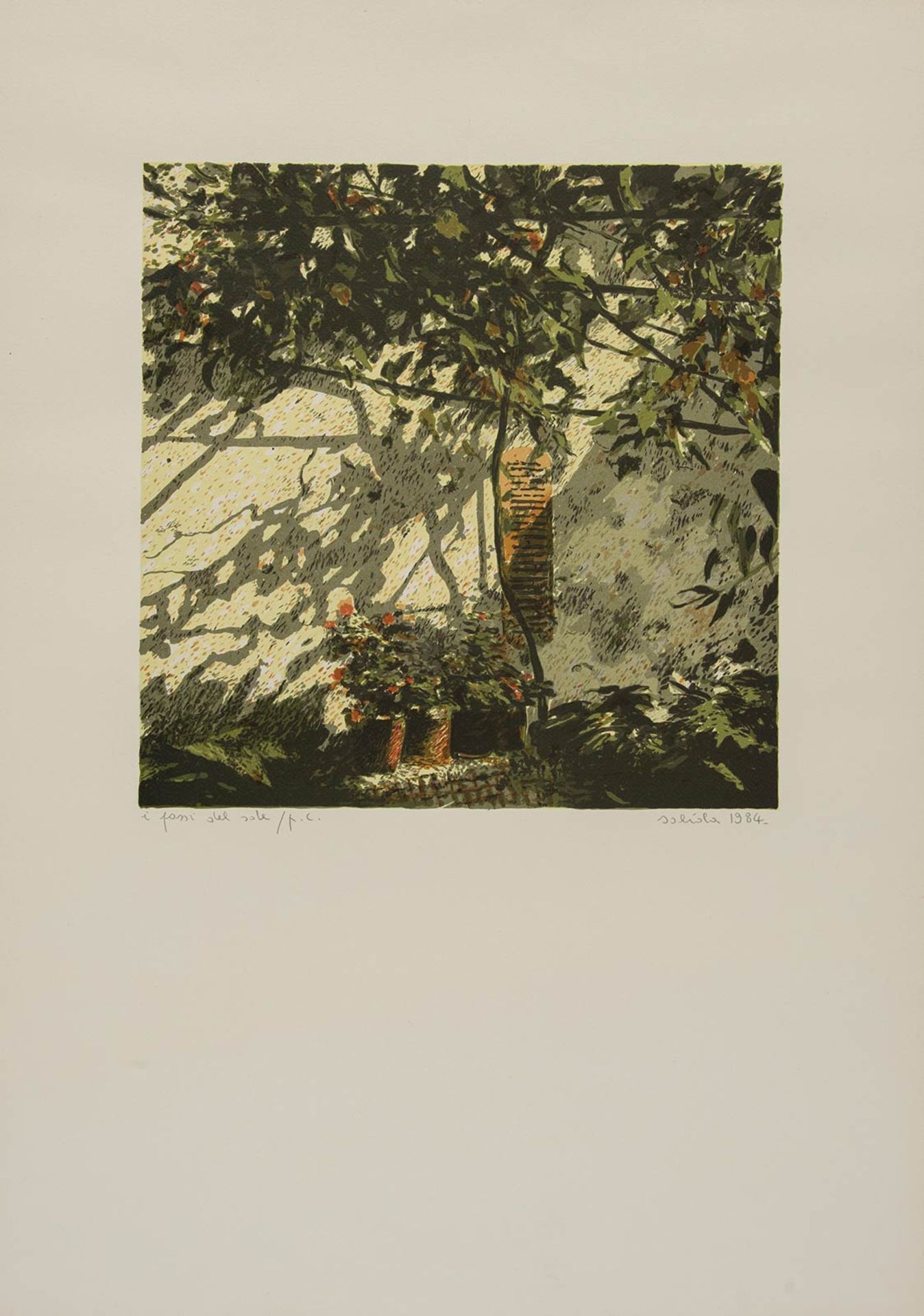 Antonio Saliola (Bologna, 1939), Lotto di sei litografie a colori su carta. - Image 3 of 7