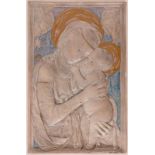 Pietro Melandri (Faenza 1885 – 1976), “Madonna con bambino”.