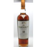 A BOTTLE OF MACALLAN 1992, 18 YEAR OLD SINGLE HIGHLAND MALT WHISKY in carton, 43%vol, 700ml, and