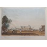 AFTER JAMES B FRASER ENGRAVED BY F C LEWIS View of the Loll Bazaar and Portuguese Chapel from the