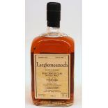 A BOTTLE OF LARGIEMEANOCH 19 YEAR OLD ISLAY SINGLE CASK SINGLE MALT Cask No.1886, distilled 11/3/75,