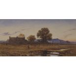 WALLER HUGH PATON RSA, RSW (SCOTTISH 1828-1895) NEAR FORRES Watercolour, signed initials and dated