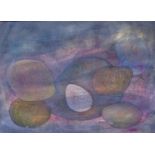 •ANNE BUTLER YEATS (IRISH 1919-2001) PEBBLES Oil on canvas, 40.5 x 56cm (16 x 22cm) Condition