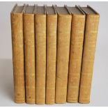 THE VOYAGES OF CAPTAIN JAMES COOK with maps and other plates, seven volumes, 1821, printed for